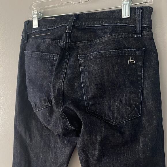 Rag & Bone Button Fly Slim Tonal Rinse Size 29 Dark Indigo - Picture 12 of 12